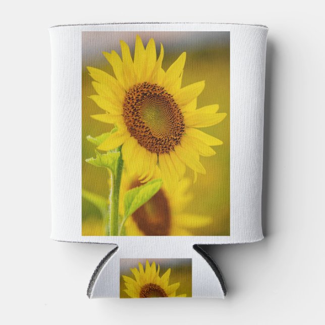 Sonnenblume Dosenkühler (Vorderseite)