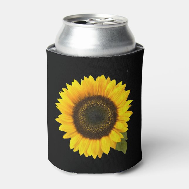 Sonnenblume Dosenkühler (Kanne Vorderseite)