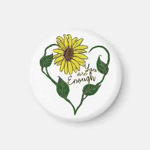 Sonnenblume Du bist genug Magnet