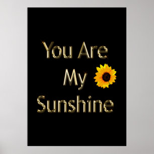 Sonnenblume, du bist mein Sonnenschein, Poster