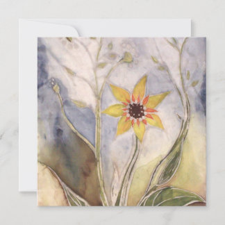 Sonnenblume Einladung