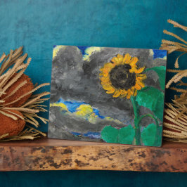 Sonnenblume | Emil Nolde | Fotoplatte