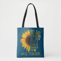 Sonnenblume ESL Lehrer Sonderperson kann hören