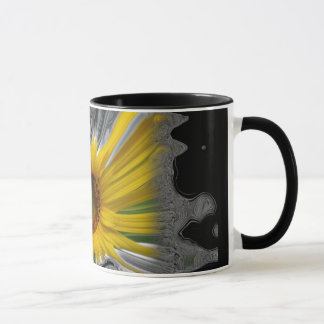 Sonnenblume-Explosion Tasse