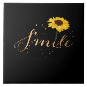 Sonnenblume Fliese