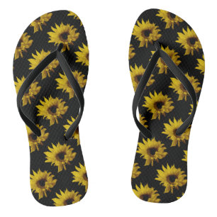 Sonnenblume Flip Flops