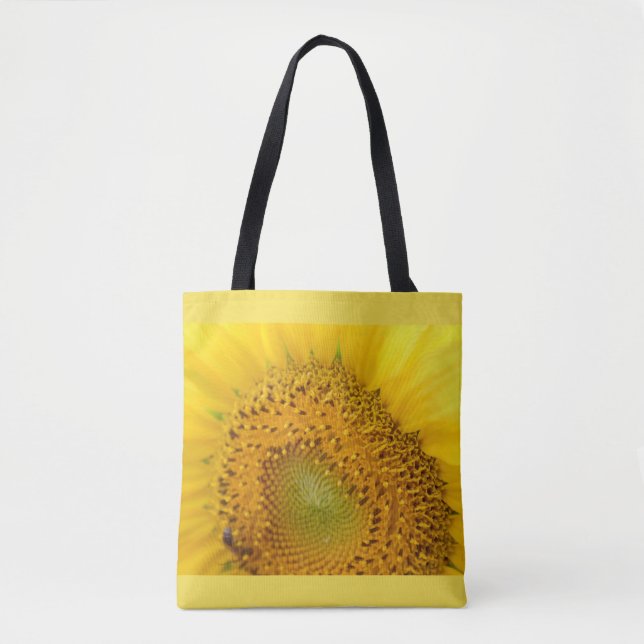 Sonnenblume-Foto Tasche (Vorderseite)