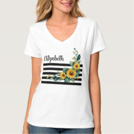 Sonnenblume fröhlich T-Shirt
