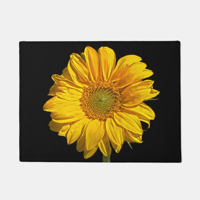 Sonnenblume Fußmatte (Vorderseite)
