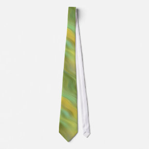 Sonnenblume Gelbe Wavy Textur Krawatte