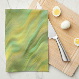 Sonnenblume Gelbe Wavy Textur Küchentuch