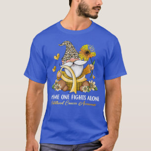 Sonnenblume Genom One kämpft allein Kinderkrebs T-Shirt