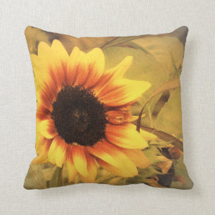 Sonnenblume-Gewohnheits-Kissen Kissen