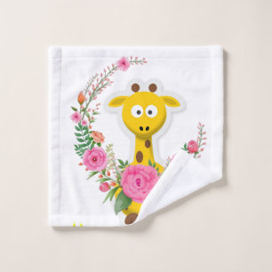 Sonnenblume Giraffe Badehandtuch Sets