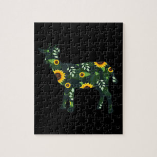 Sonnenblume Girl Floral Goat Kid Hawaiian