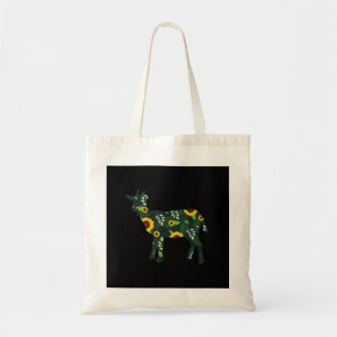 Sonnenblume Girl Floral Goat Kid Hawaiian Tragetasche