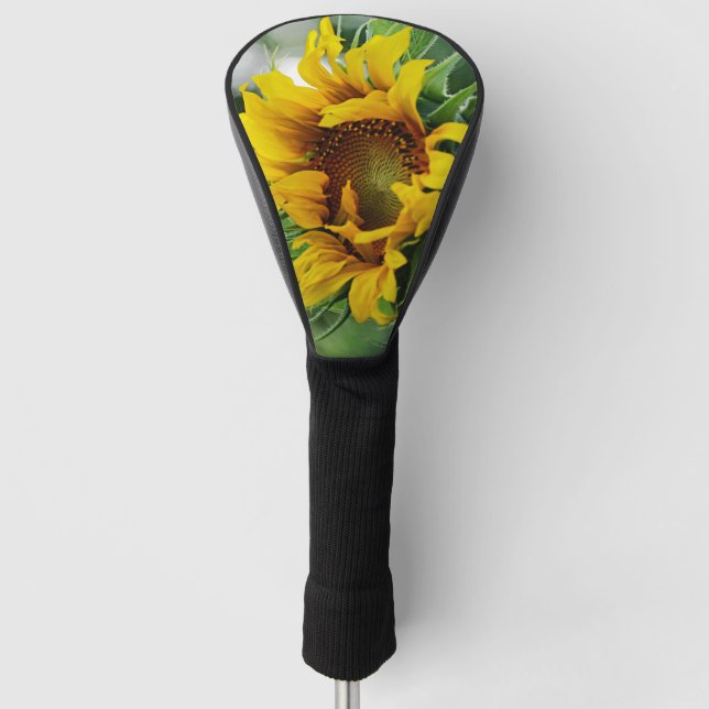 Sonnenblume Golf Headcover (Vorderseite)