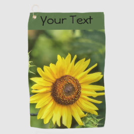 Sonnenblume Golfhandtuch