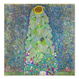 Sonnenblume   Gustav Klimt   Fotodruck