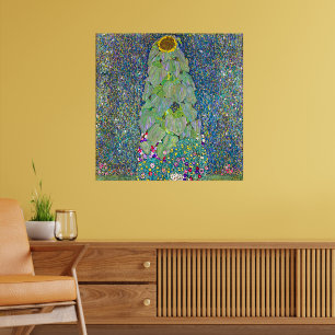 Sonnenblume Gustav Klimt Poster