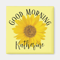 Sonnenblume Guten Morgen Individuelle Name