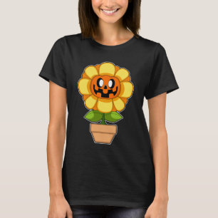Sonnenblume Halloween Pumpkin T-Shirt