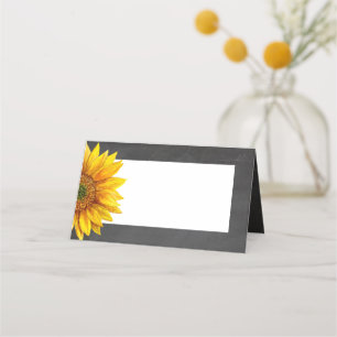 Sonnenblume. Hochzeit mit Blumenkohl im Halbpensio Platzkarte