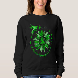 Sonnenblume Hummingbird Ribbon Muskeldystrophie Wa Sweatshirt