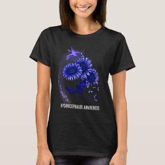 Sonnenblume Hydrocephalus Bewusstsein T-Shirt