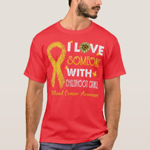 Sonnenblume I Liebe Jemand mit Krebs im Kindesalte T-Shirt