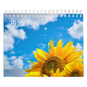 Sonnenblume im Kalender 2025
