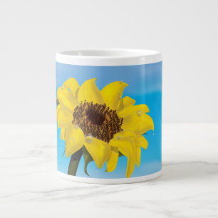Sonnenblume im Sonnenschein Jumbo-Tasse