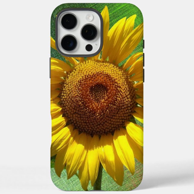 Sonnenblume iPhone 16 Pro Max Hülle (Rückseite)