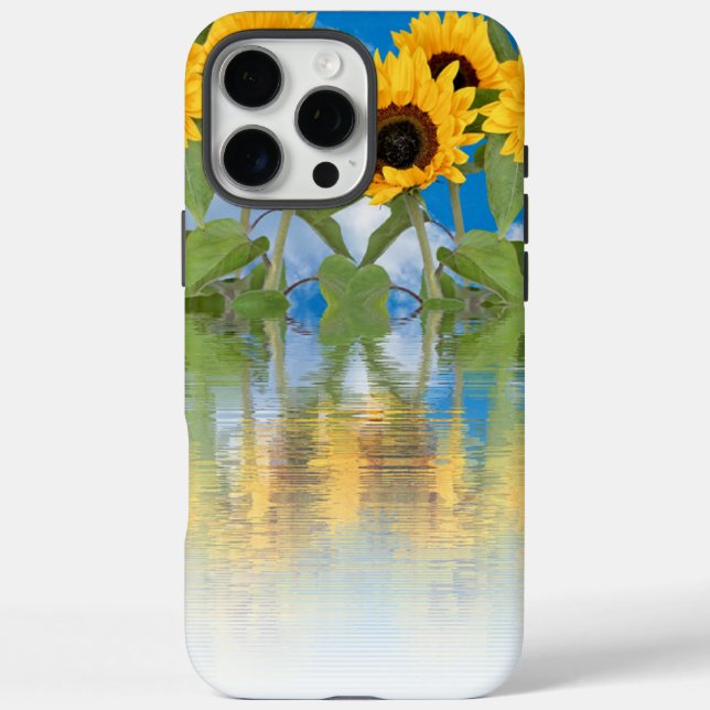 Sonnenblume  iPhone 16 pro max hülle (Rückseite)
