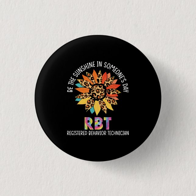 Sonnenblume ist das sonnenscheinregistrierte Verha Button (Vorderseite)