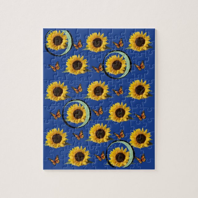 Sonnenblume Jigsaw Puzzle (Vertikal)