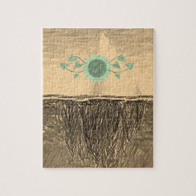 Sonnenblume Jigsaw Puzzle (Vertikal)