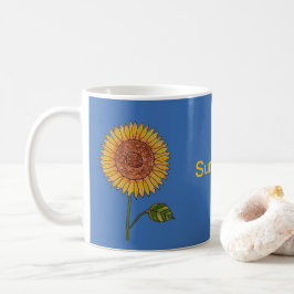 Sonnenblume Kaffeetasse