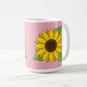 Sonnenblume Kaffeetasse