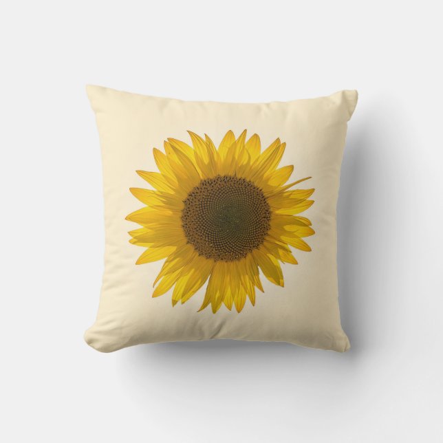 Sonnenblume Kissen (Vorderseite)