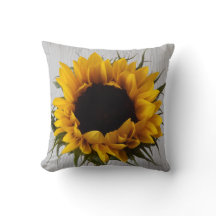 Sonnenblume-Kissen