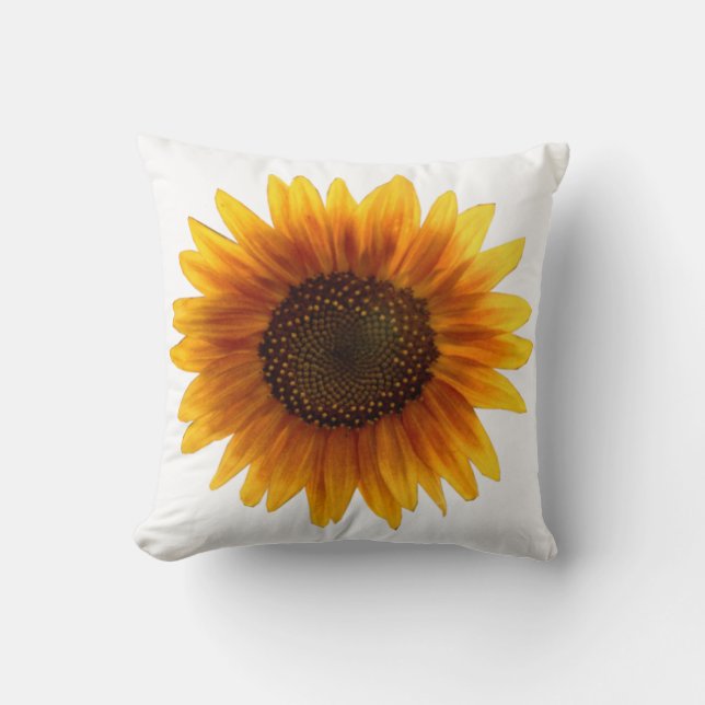 Sonnenblume-Kissen Kissen (Vorderseite)