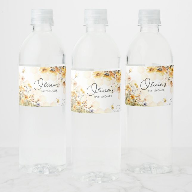 Sonnenblume Kleine Honey Baby Dusche (Flaschen)