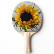 Sonnenblume-Klingeln Pong Schläger