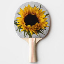 Sonnenblume-Klingeln Pong Schläger Tischtennis Schläger