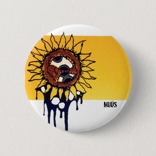 Sonnenblume-Knopf sehen und sehend Button