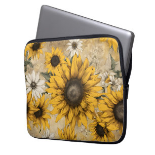 Sonnenblume Laptopschutzhülle