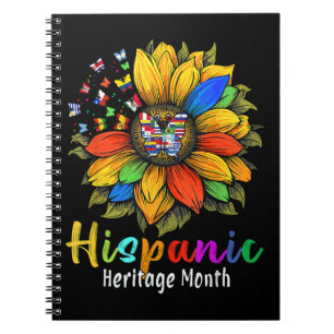 Sonnenblume Lateinamerikanische Länder Hispanic He Notizblock