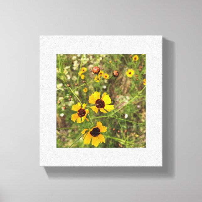 Sonnenblume Leinwanddruck (Vorderseite)