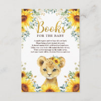 Sonnenblume Lion Cub Babydusche Bücher für Baby